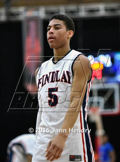 Thumbnail 2 in Findlay Prep vs. Bishop Gorman (Big City Challenge) photogallery.