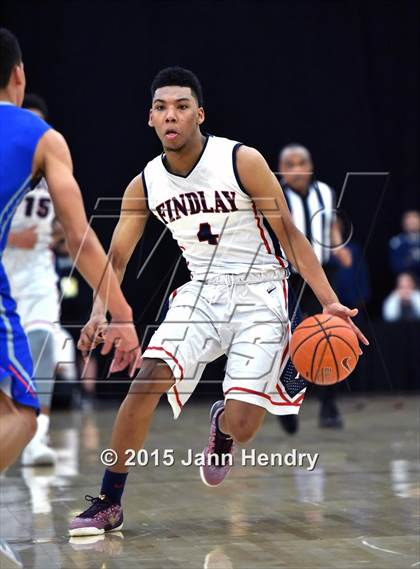 Thumbnail 2 in Findlay Prep vs. Bishop Gorman (Big City Challenge) photogallery.