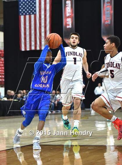 Thumbnail 2 in Findlay Prep vs. Bishop Gorman (Big City Challenge) photogallery.