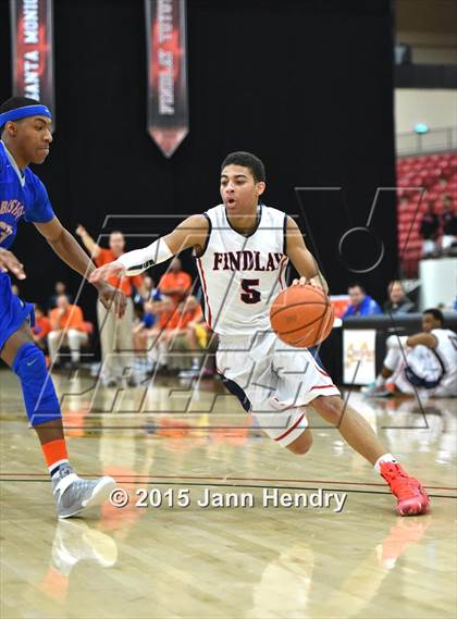 Thumbnail 3 in Findlay Prep vs. Bishop Gorman (Big City Challenge) photogallery.