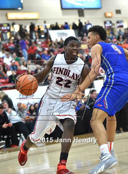 Thumbnail 3 in Findlay Prep vs. Bishop Gorman (Big City Challenge) photogallery.