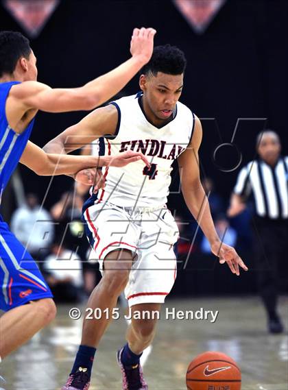 Thumbnail 3 in Findlay Prep vs. Bishop Gorman (Big City Challenge) photogallery.