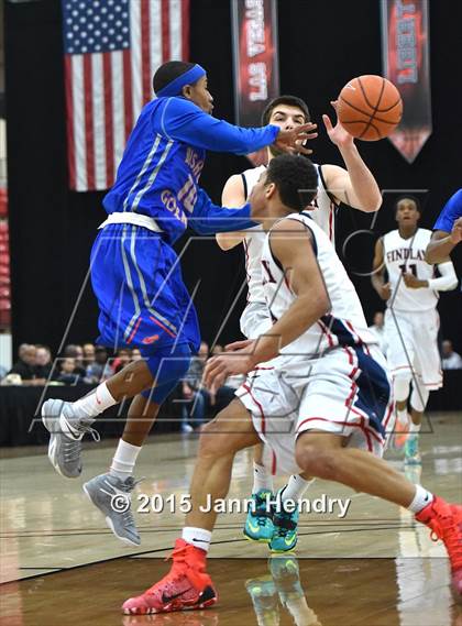 Thumbnail 1 in Findlay Prep vs. Bishop Gorman (Big City Challenge) photogallery.