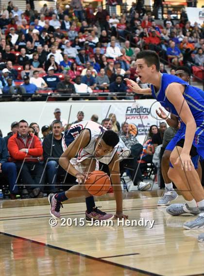 Thumbnail 2 in Findlay Prep vs. Bishop Gorman (Big City Challenge) photogallery.