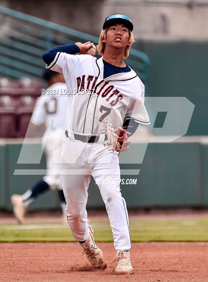 Thumbnail 2 in South El Monte vs. Oxford Academy (CIF SS DIV 7 Championship) photogallery.