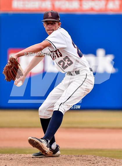 Thumbnail 2 in South El Monte vs. Oxford Academy (CIF SS DIV 7 Championship) photogallery.