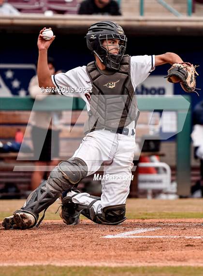 Thumbnail 2 in South El Monte vs. Oxford Academy (CIF SS DIV 7 Championship) photogallery.