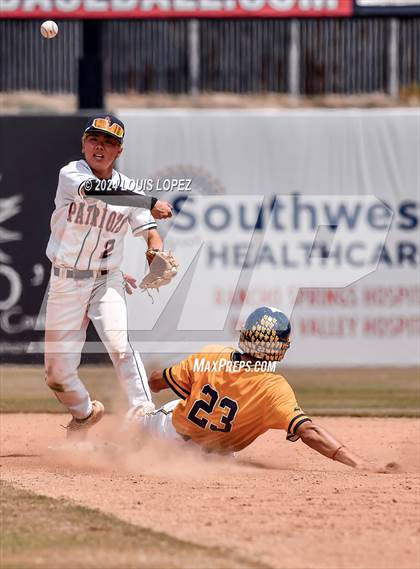 Thumbnail 3 in South El Monte vs. Oxford Academy (CIF SS DIV 7 Championship) photogallery.