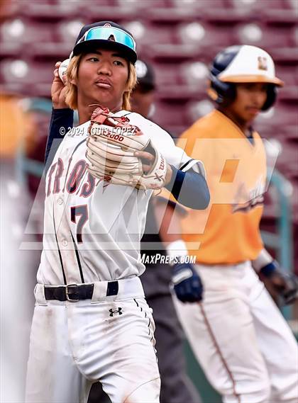 Thumbnail 2 in South El Monte vs. Oxford Academy (CIF SS DIV 7 Championship) photogallery.