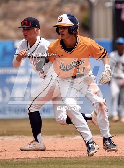 Thumbnail 3 in South El Monte vs. Oxford Academy (CIF SS DIV 7 Championship) photogallery.