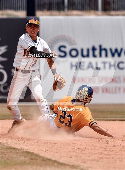 Thumbnail 1 in South El Monte vs. Oxford Academy (CIF SS DIV 7 Championship) photogallery.