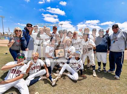 Thumbnail 3 in South El Monte vs. Oxford Academy (CIF SS DIV 7 Championship) photogallery.
