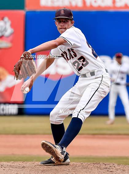 Thumbnail 1 in South El Monte vs. Oxford Academy (CIF SS DIV 7 Championship) photogallery.