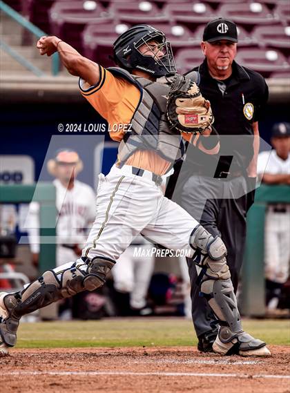 Thumbnail 2 in South El Monte vs. Oxford Academy (CIF SS DIV 7 Championship) photogallery.