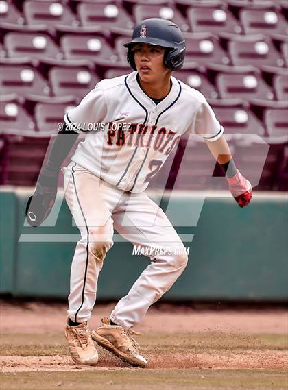 Thumbnail 3 in South El Monte vs. Oxford Academy (CIF SS DIV 7 Championship) photogallery.