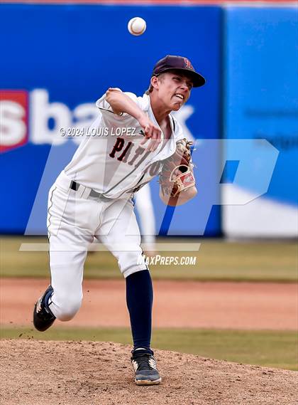 Thumbnail 2 in South El Monte vs. Oxford Academy (CIF SS DIV 7 Championship) photogallery.