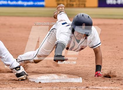 Thumbnail 2 in South El Monte vs. Oxford Academy (CIF SS DIV 7 Championship) photogallery.