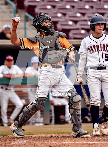 Thumbnail 2 in South El Monte vs. Oxford Academy (CIF SS DIV 7 Championship) photogallery.