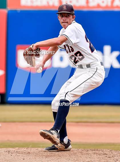 Thumbnail 3 in South El Monte vs. Oxford Academy (CIF SS DIV 7 Championship) photogallery.