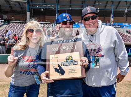 Thumbnail 3 in South El Monte vs. Oxford Academy (CIF SS DIV 7 Championship) photogallery.