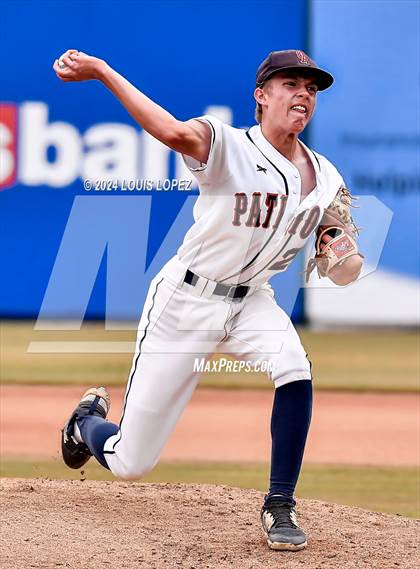 Thumbnail 3 in South El Monte vs. Oxford Academy (CIF SS DIV 7 Championship) photogallery.