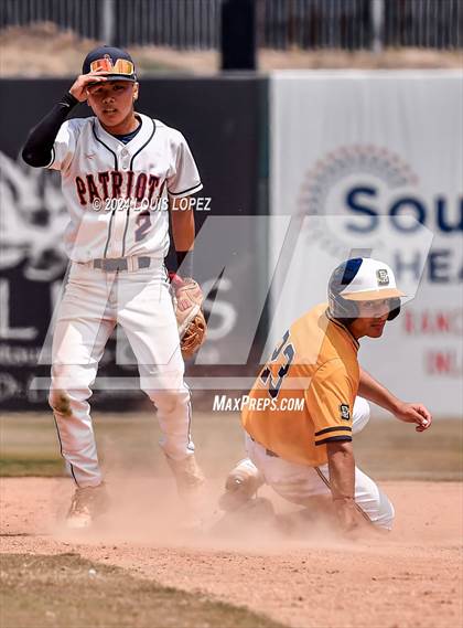 Thumbnail 2 in South El Monte vs. Oxford Academy (CIF SS DIV 7 Championship) photogallery.