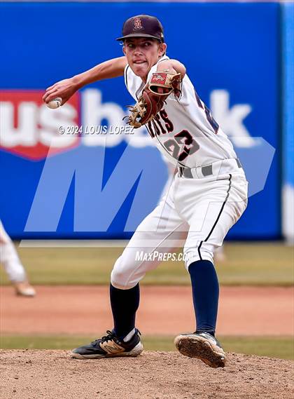 Thumbnail 3 in South El Monte vs. Oxford Academy (CIF SS DIV 7 Championship) photogallery.