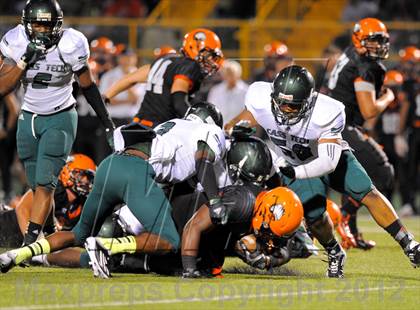 Thumbnail 2 in Cass Tech vs Brother Rice (Prep Kickoff Classic) photogallery.