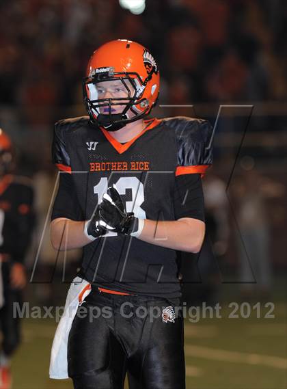 Thumbnail 1 in Cass Tech vs Brother Rice (Prep Kickoff Classic) photogallery.