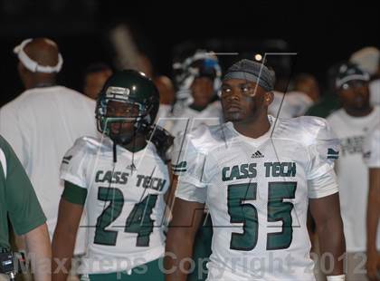 Thumbnail 3 in Cass Tech vs Brother Rice (Prep Kickoff Classic) photogallery.