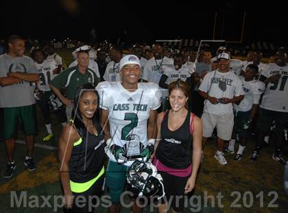 Thumbnail 3 in Cass Tech vs Brother Rice (Prep Kickoff Classic) photogallery.