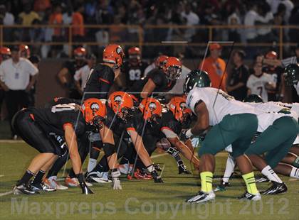 Thumbnail 3 in Cass Tech vs Brother Rice (Prep Kickoff Classic) photogallery.