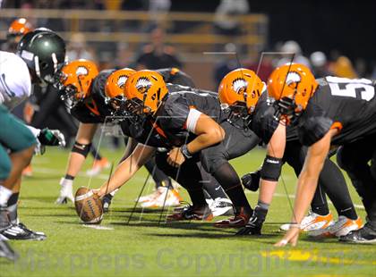 Thumbnail 1 in Cass Tech vs Brother Rice (Prep Kickoff Classic) photogallery.