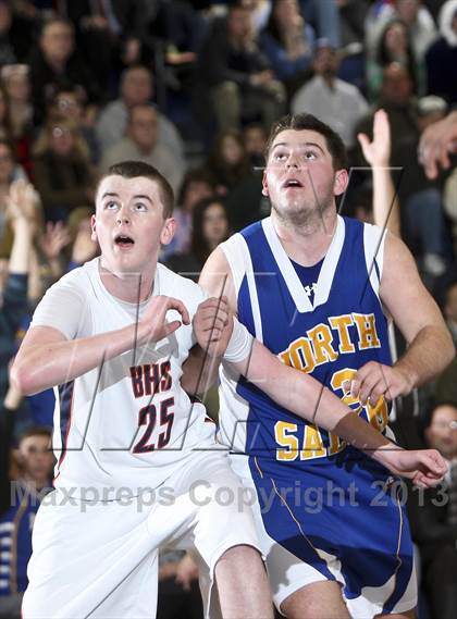 Thumbnail 2 in North Salem vs Briarcliff (Section 1 Class B Quarter Final) photogallery.