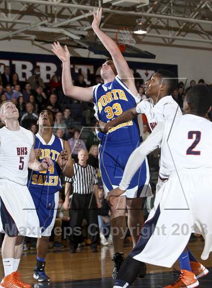 Thumbnail 2 in North Salem vs Briarcliff (Section 1 Class B Quarter Final) photogallery.