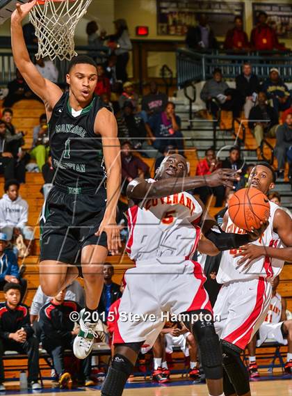 Thumbnail 1 in Covenant Christian Academy vs Montrose Christian (Hilton Invitational) photogallery.