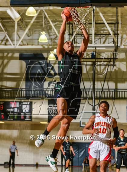 Thumbnail 2 in Covenant Christian Academy vs Montrose Christian (Hilton Invitational) photogallery.