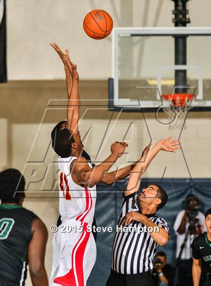 Thumbnail 1 in Covenant Christian Academy vs Montrose Christian (Hilton Invitational) photogallery.