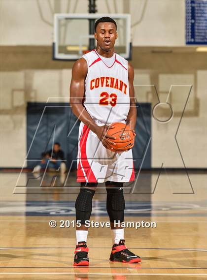 Thumbnail 2 in Covenant Christian Academy vs Montrose Christian (Hilton Invitational) photogallery.