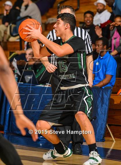 Thumbnail 2 in Covenant Christian Academy vs Montrose Christian (Hilton Invitational) photogallery.