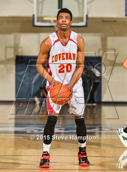 Thumbnail 2 in Covenant Christian Academy vs Montrose Christian (Hilton Invitational) photogallery.