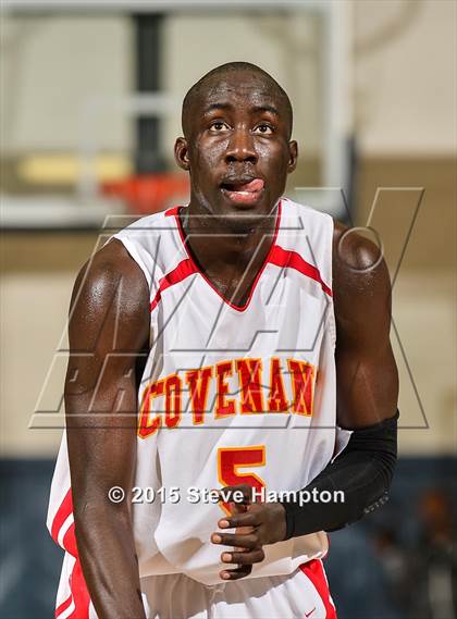 Thumbnail 3 in Covenant Christian Academy vs Montrose Christian (Hilton Invitational) photogallery.