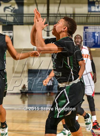 Thumbnail 1 in Covenant Christian Academy vs Montrose Christian (Hilton Invitational) photogallery.