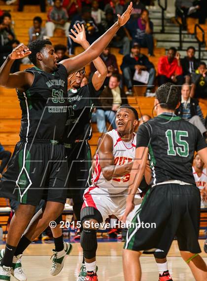 Thumbnail 1 in Covenant Christian Academy vs Montrose Christian (Hilton Invitational) photogallery.
