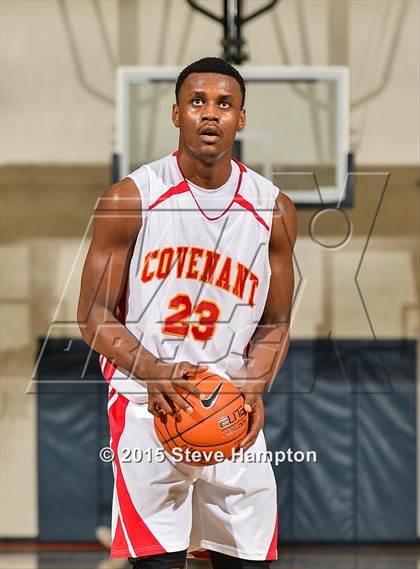 Thumbnail 3 in Covenant Christian Academy vs Montrose Christian (Hilton Invitational) photogallery.