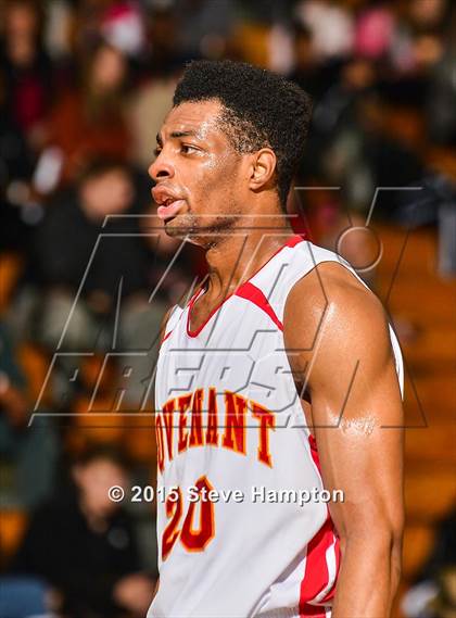 Thumbnail 2 in Covenant Christian Academy vs Montrose Christian (Hilton Invitational) photogallery.