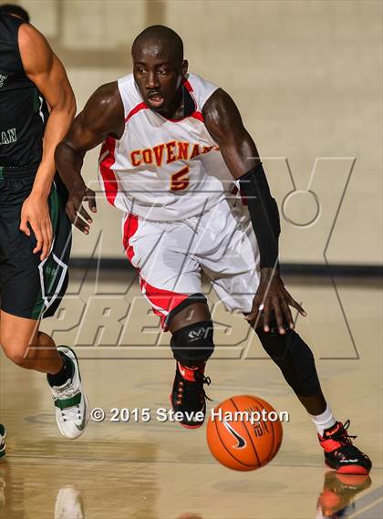 Thumbnail 1 in Covenant Christian Academy vs Montrose Christian (Hilton Invitational) photogallery.