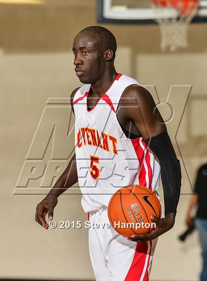 Thumbnail 3 in Covenant Christian Academy vs Montrose Christian (Hilton Invitational) photogallery.