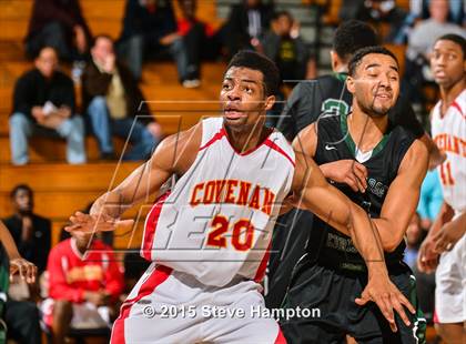 Thumbnail 3 in Covenant Christian Academy vs Montrose Christian (Hilton Invitational) photogallery.