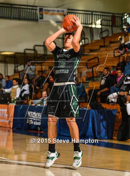 Thumbnail 2 in Covenant Christian Academy vs Montrose Christian (Hilton Invitational) photogallery.